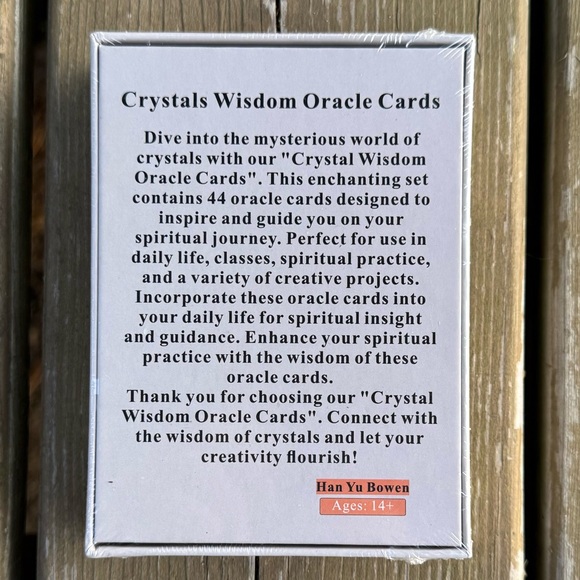 Crystals Wisdom Oracle Cards - Picture 9 of 10